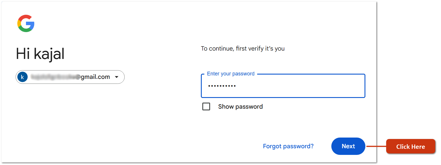 G-Mail Configuration