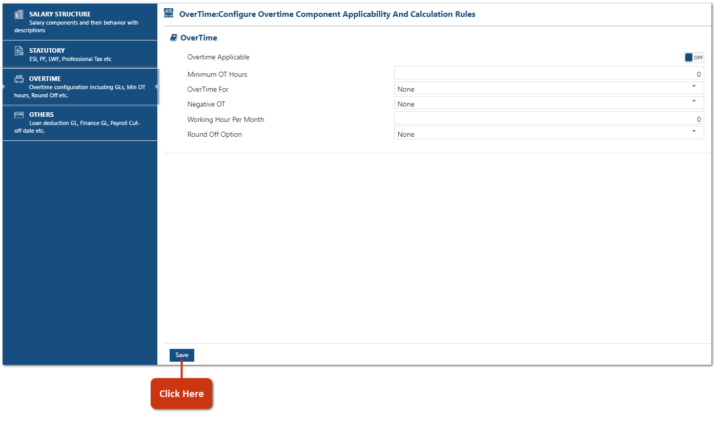HR Payroll Setup