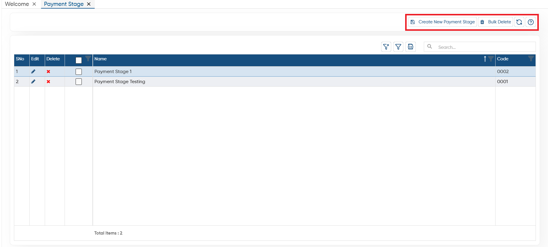 Payment Stage